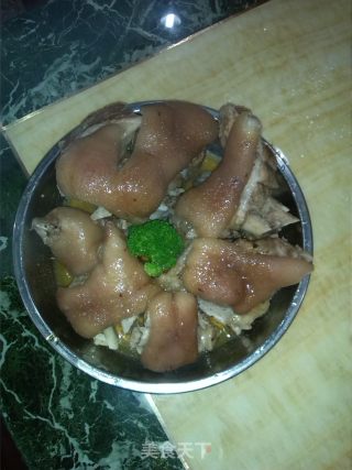 姜汁挠猪蹄的做法步骤：13
