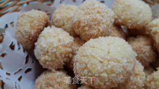 蛋白椰丝球的做法步骤：10