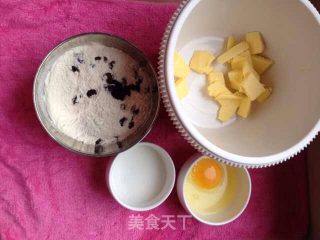 葡萄干饼干的做法步骤：1