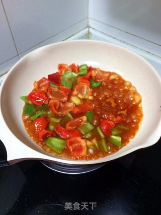 酸甜豆腐烧排骨的做法步骤：13