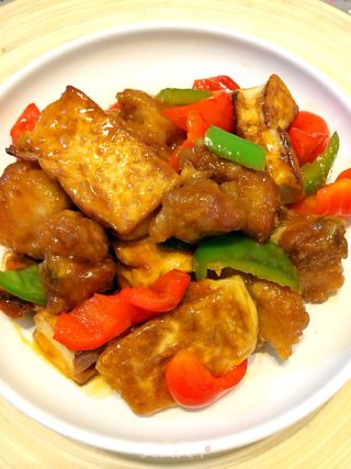 酸甜豆腐烧排骨的做法步骤：16