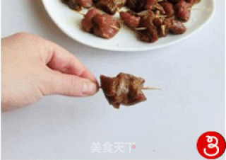 牙签羊肉的做法步骤：3