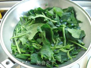 芝麻菠菜的做法步骤：2