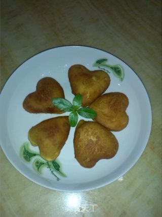 爱心南瓜泡芙的做法步骤：8