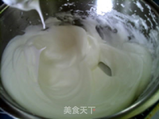 百香果戚风蛋糕的做法步骤：8