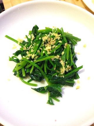 花生拌红根菠菜的做法步骤：9