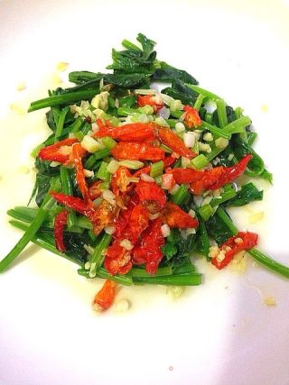 花生拌红根菠菜的做法步骤：11