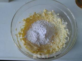 蔓越莓餅干的做法步骤：1