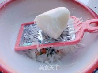 粉蒸萝卜的做法步骤：2