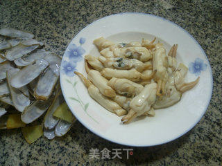 莴笋炒蛏子的做法步骤：8