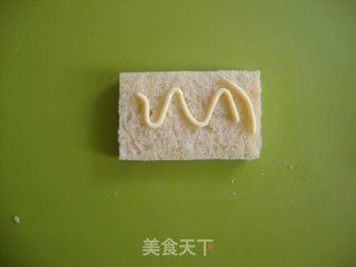 培根鸡蛋三明治的做法步骤：6