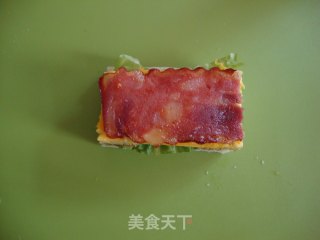 培根鸡蛋三明治的做法步骤：8
