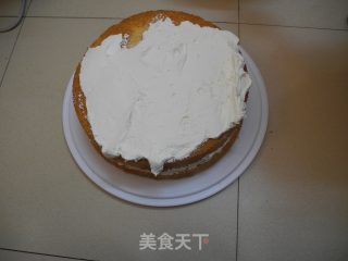 奥特曼蛋糕的做法步骤：4