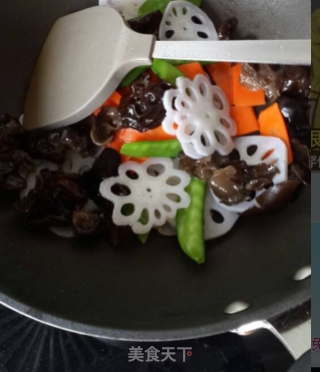 荷塘小炒的做法步骤：5