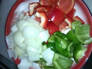 肉蔬串烧的做法步骤：7