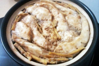 鱼腩煲仔饭的做法步骤：13