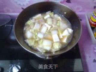 白菜炖豆腐的做法步骤：11