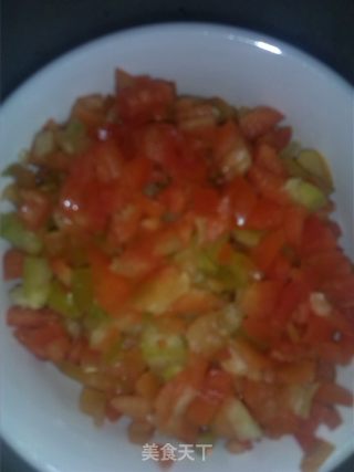 酸菜肉沫炒饭的做法步骤：9