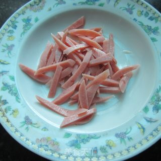 白菜火腿丝的做法步骤：3