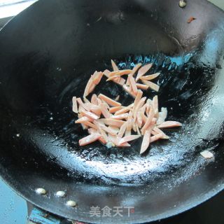 白菜火腿丝的做法步骤：4