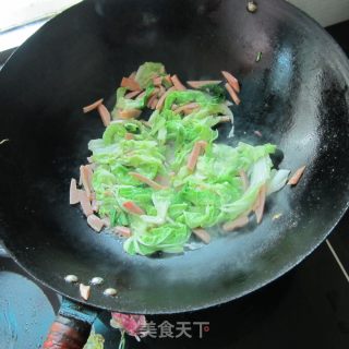 白菜火腿丝的做法步骤：7
