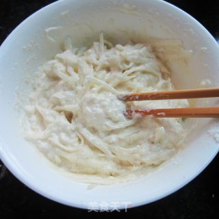 香脆土豆丝炸粑的做法步骤：6