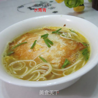 鸡蛋咖喱面的做法步骤：9
