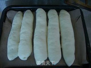 培根奶酪肉松排包的做法步骤：7