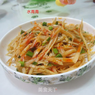 油辣红薯丝的做法步骤：7
