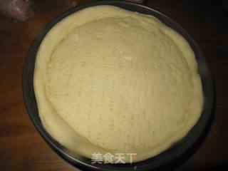 火腿披萨的做法步骤：7