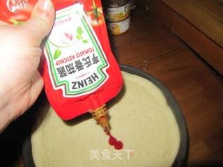 火腿披萨的做法步骤：8