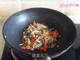 耗油蟹味菇的做法步骤：5