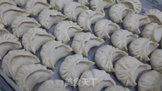 韭黄菌菇煎饺的做法步骤：13
