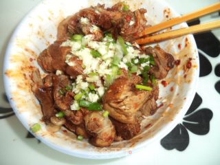 回锅烤鸭的做法步骤：5