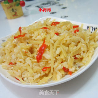 土豆丝咖喱饭的做法步骤：9