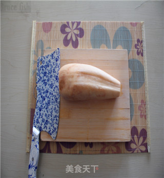 陕味辣油炝莲菜的做法步骤：1