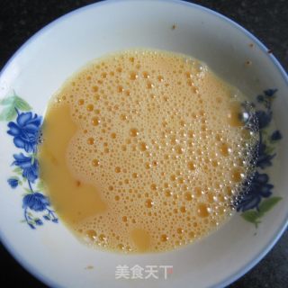 红薯丝煎蛋的做法步骤：3
