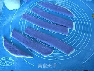 紫薯花卷的做法步骤：6