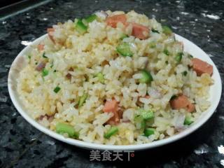 鸭蛋版蛋炒饭的做法步骤：10