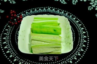 白油丝瓜的做法步骤：4