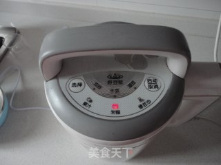 香浓好滋味【黑芝麻米糊】剩米饭巧利用的做法步骤：3
