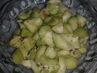 肉片烧茄子——低油版的做法步骤：4