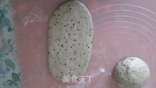 奶香黑芝麻全麦吐司的做法步骤：6