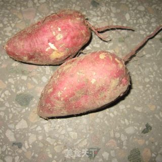 炸地瓜丸子的做法步骤：1