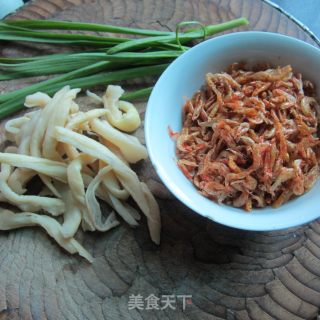 干萝卜炒米虾的做法步骤：1
