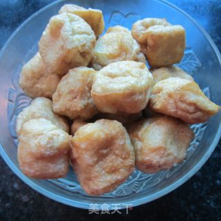 蒸油豆腐的做法步骤：1