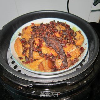 蒸油豆腐的做法步骤：4