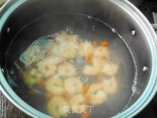黄芪虾仁汤的做法步骤：5