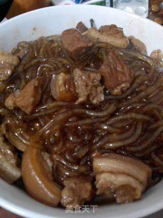 猪肉炖粉条的做法步骤：5
