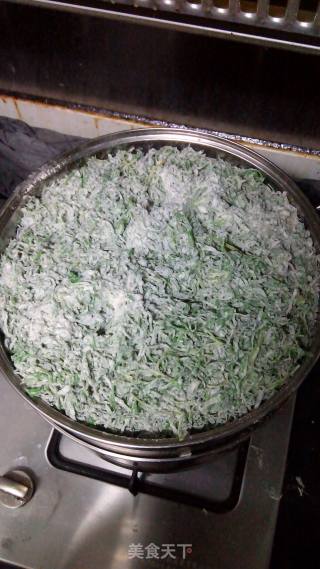 蒸芦蒿头的做法步骤：3